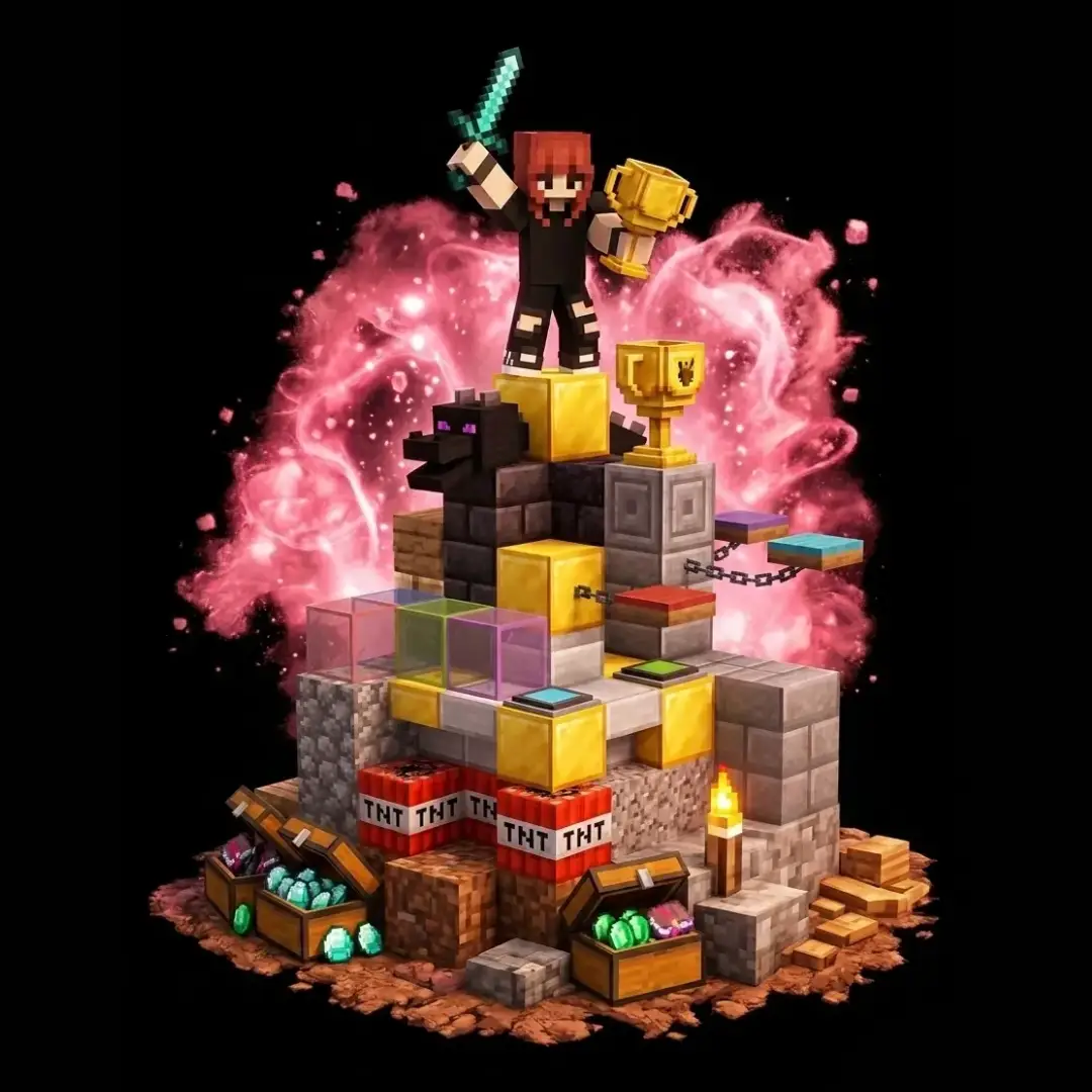 Eventos especiales del servidor Minecraft MASUKAI con recompensas