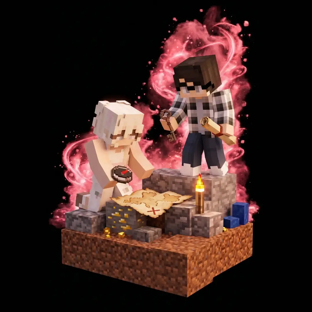 Misiones del servidor MASUKAI para ganar dinero en Minecraft survival