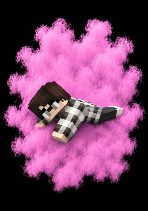 Acción Tumbarse Boca Abajo en el servidor Minecraft Masukai