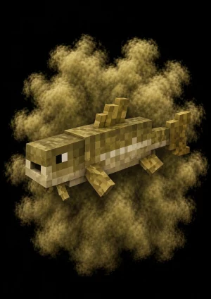 Mascota Bacalao de Minecraft en el servidor Masukai