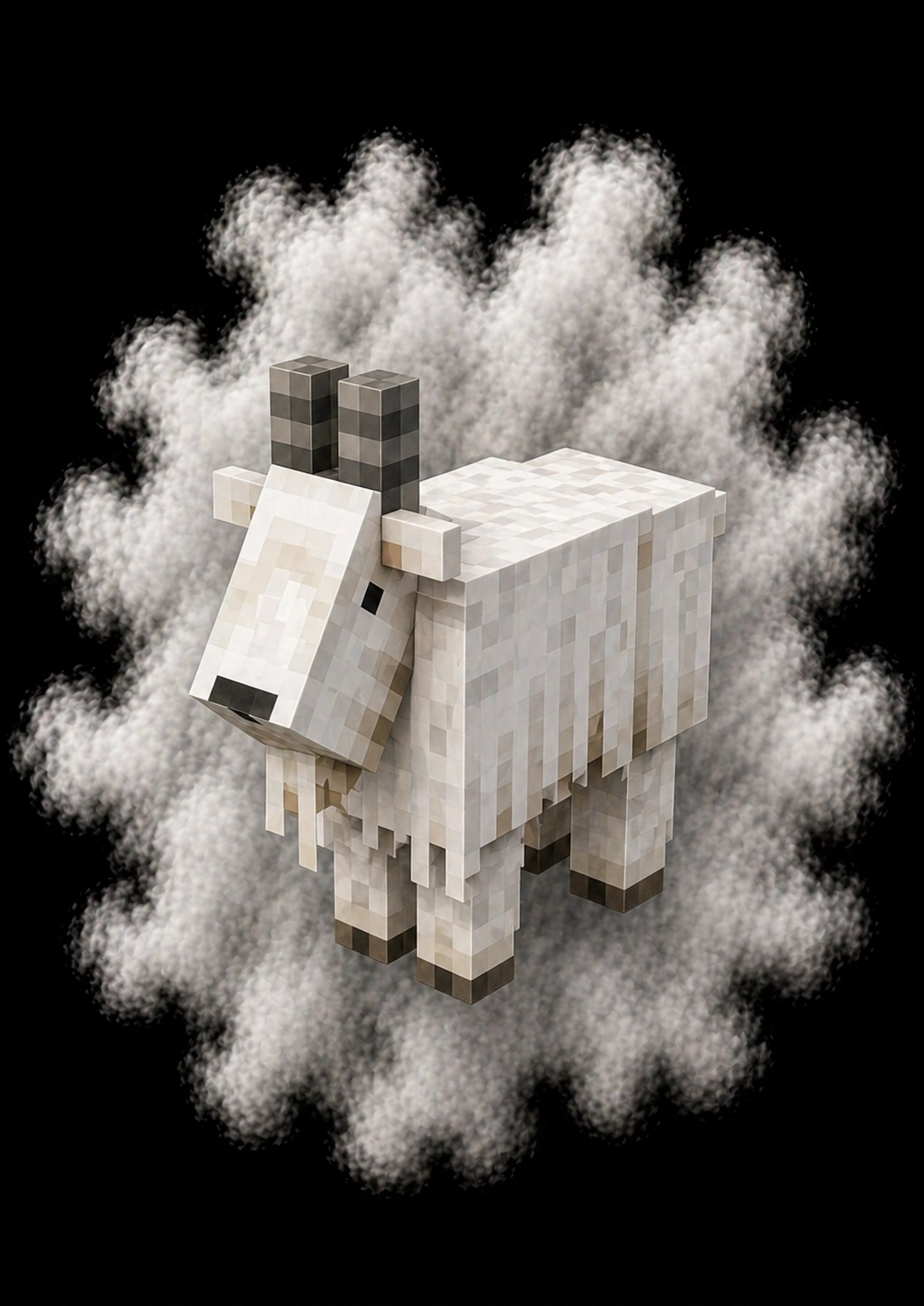 Mascota Cabra de Minecraft en el servidor Masukai