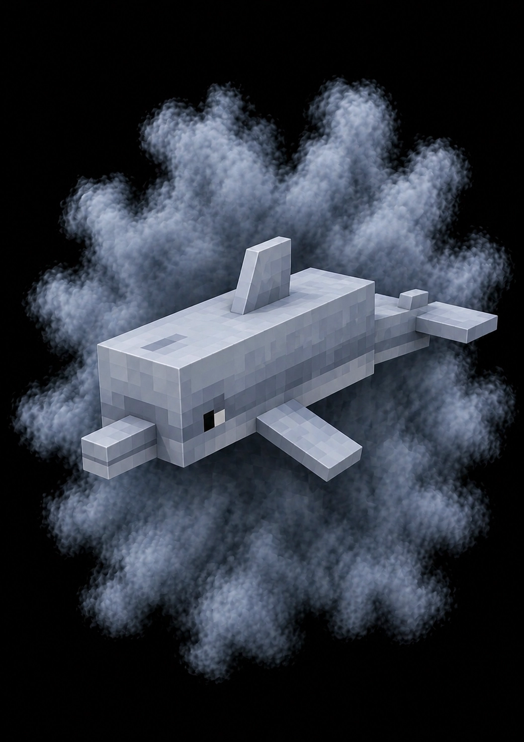 Mascota Delfín de Minecraft en el servidor Masukai