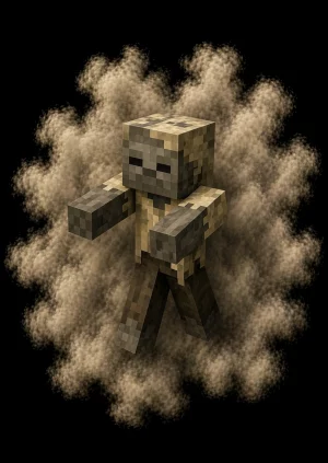 Mascota Disecado de Minecraft en el servidor Masukai