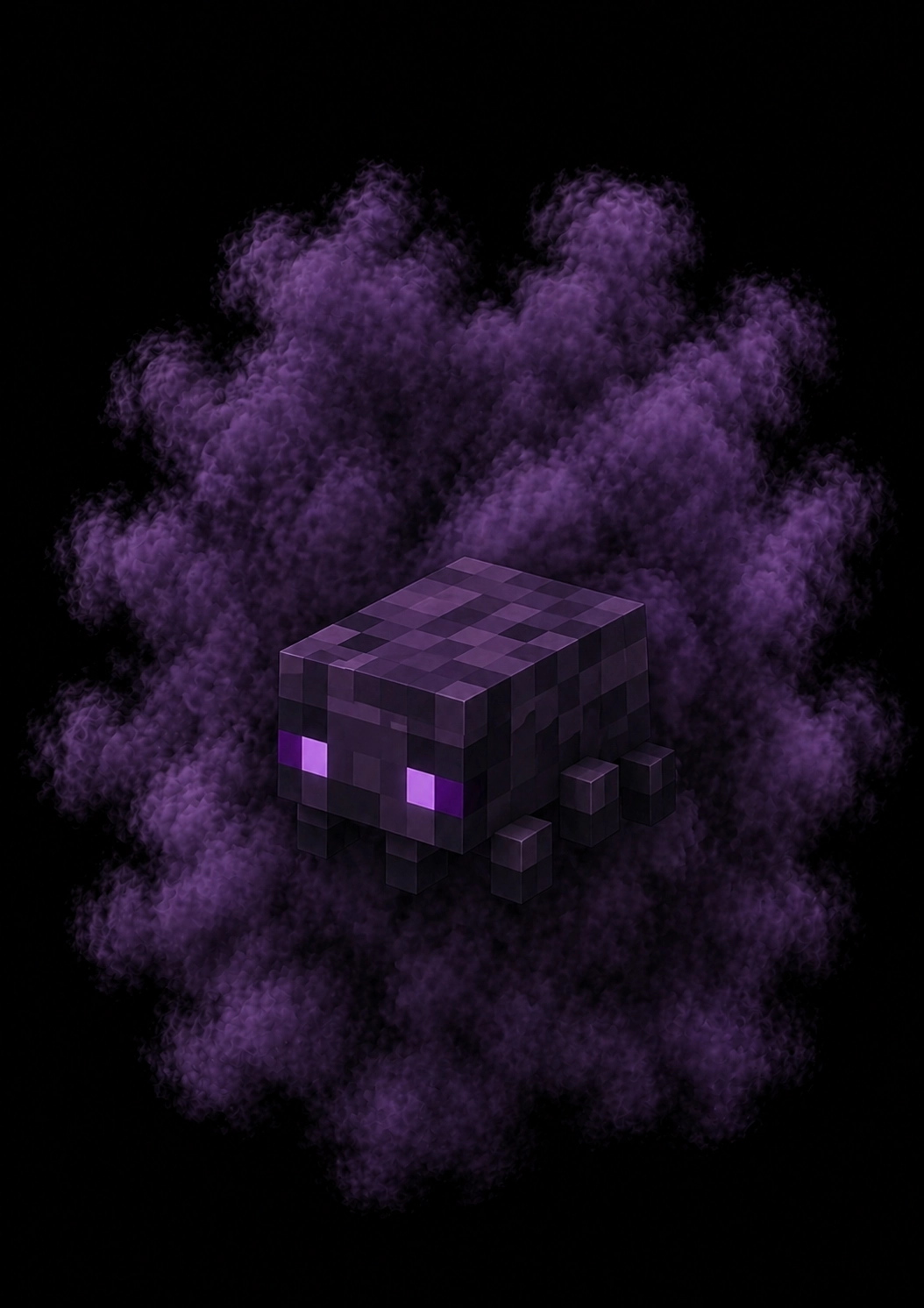 Mascota Endermite de Minecraft en el servidor Masukai