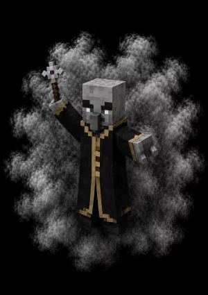 Mascota Evocador de Minecraft en el servidor Masukai