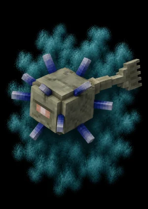 Mascota Guardián Anciano de Minecraft en el servidor Masukai