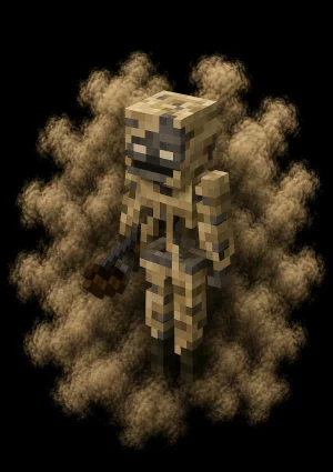 Mascota Momificado de Minecraft en el servidor Masukai
