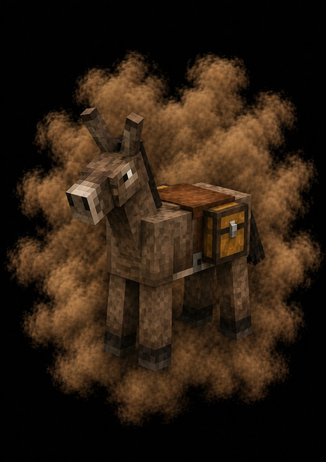 Mascota Mula de Minecraft en el servidor Masukai