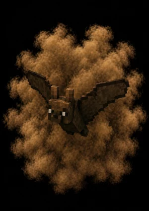 Mascota Murciélago de Minecraft en el servidor Masukai