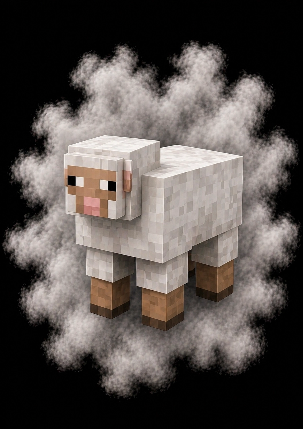 Mascota Oveja de Minecraft en el servidor Masukai