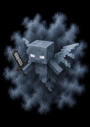 Mascota Vex de Minecraft en el servidor Masukai