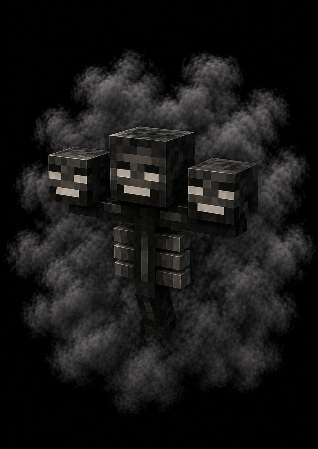 Mascota Wither de Minecraft en el servidor Masukai